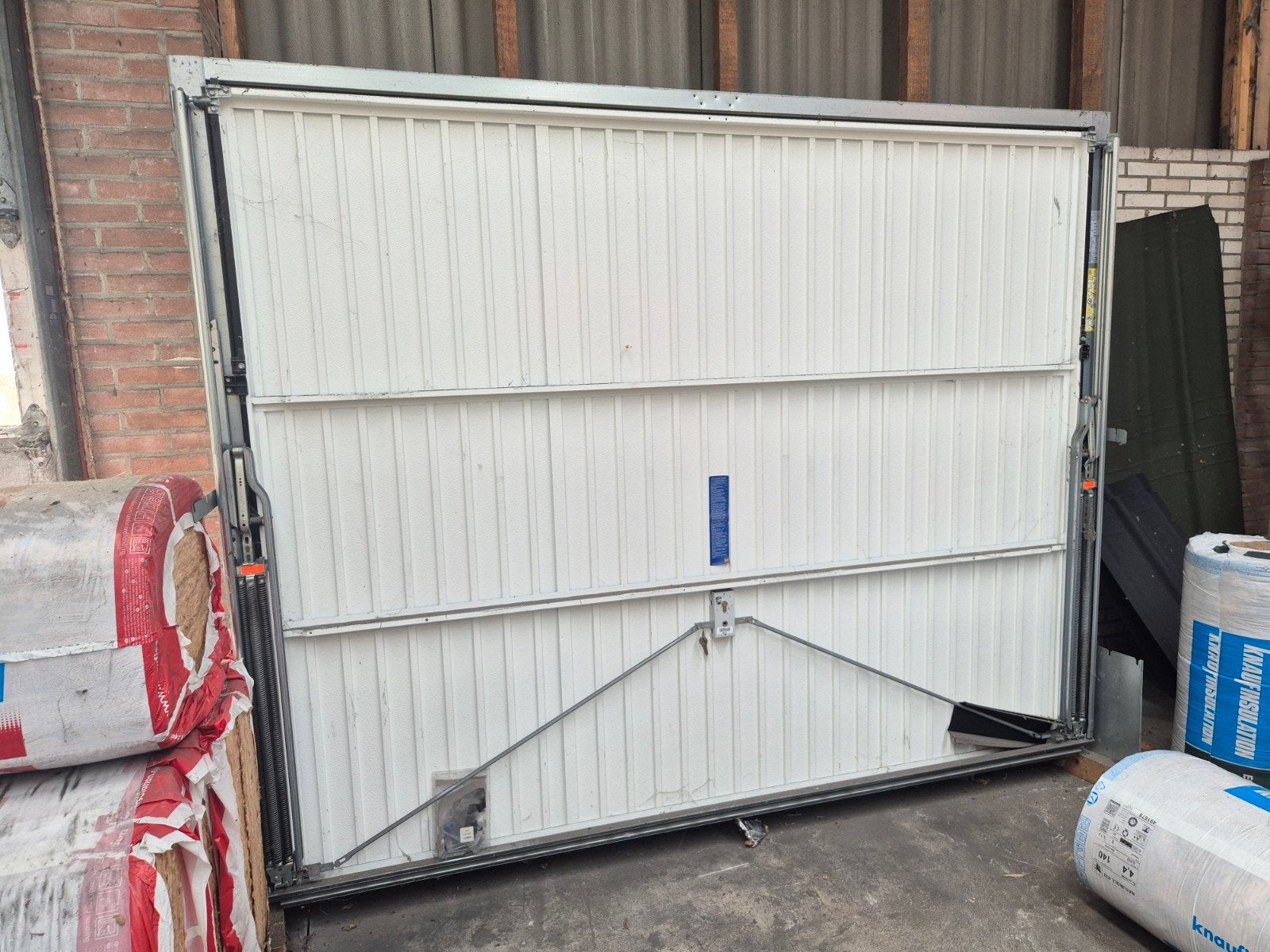 Garagedeur Kanteldeur 250x200 Hormann Berry Pearl - Te Koop, 120 cm of meer, Ophalen of Verzenden, Metaal, 200 tot 215 cm