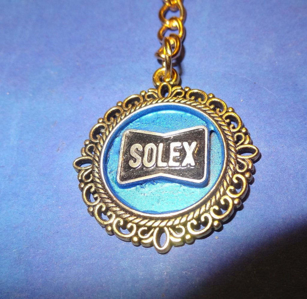 Solex Metalen Sleutelhanger, Verzamelen, Verzenden, Gebruikt, Motoren