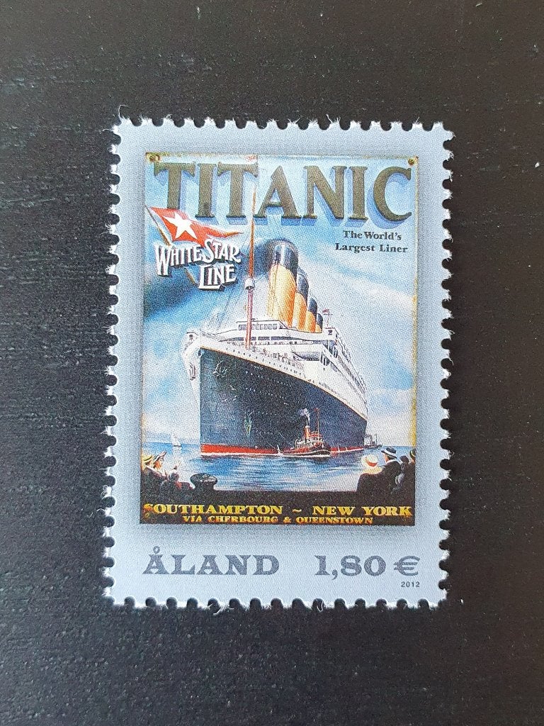 Aland 2012 Titanic Schip Michel 356 postfris, Verzenden, Postfris, Overige thema's