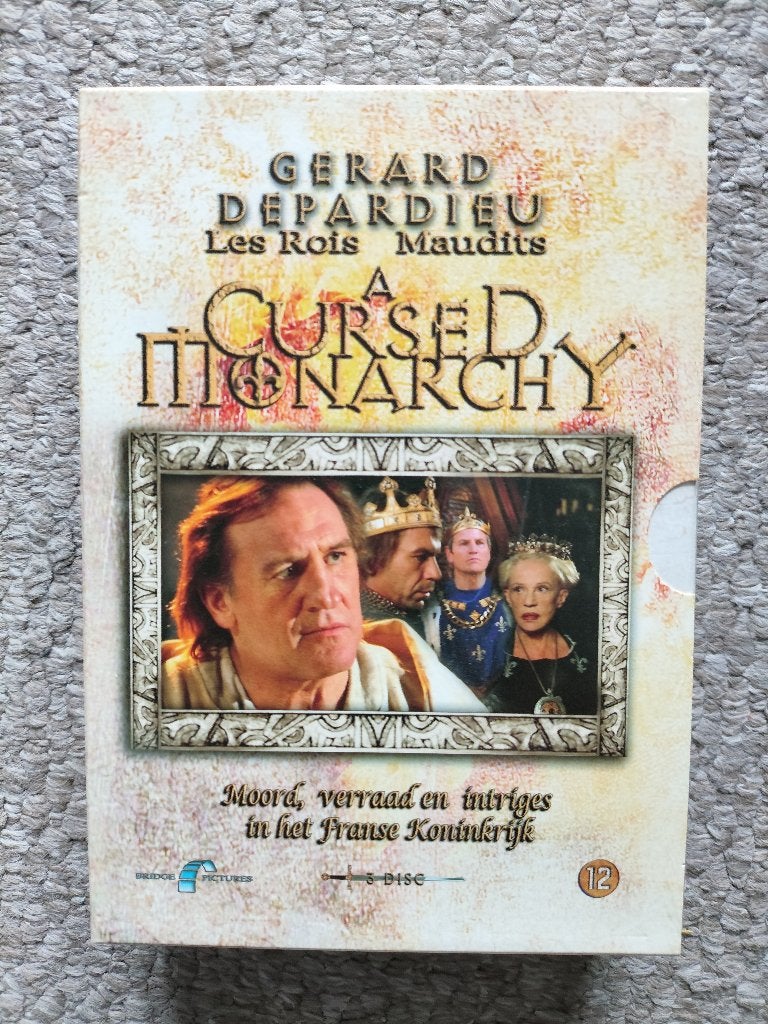 Gerard Depardieu A Cursed Monarchy 3 dvd's, Cd's en Dvd's, Alle leeftijden, Ophalen of Verzenden, Zo goed als nieuw