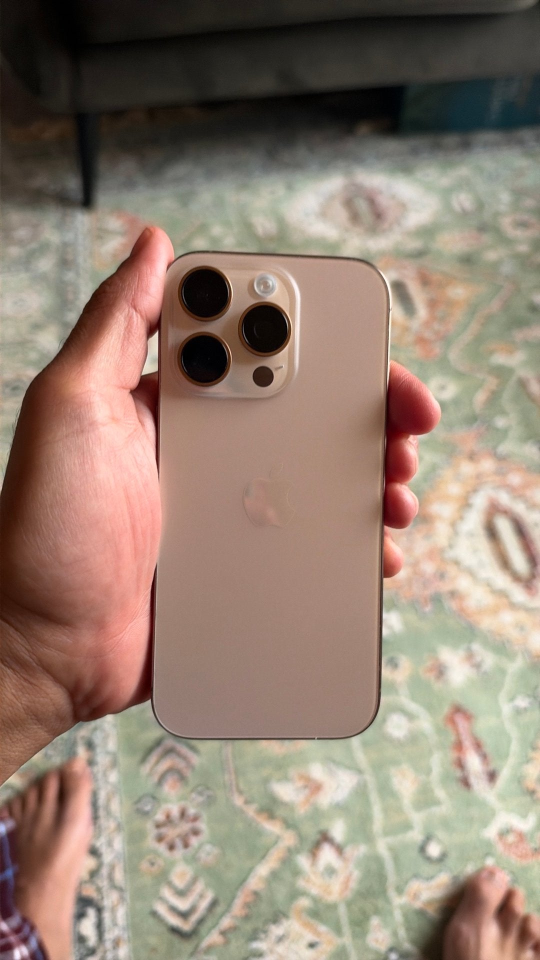Iphone 16 pro titanium desert, Ophalen of Verzenden, Zo goed als nieuw