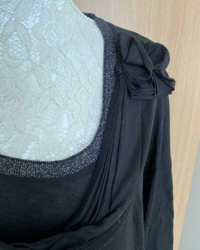 Per Una/Marks&Spencer top maat 44, Zwart, Maat 42/44 (L), Ophalen of Verzenden, Zo goed als nieuw