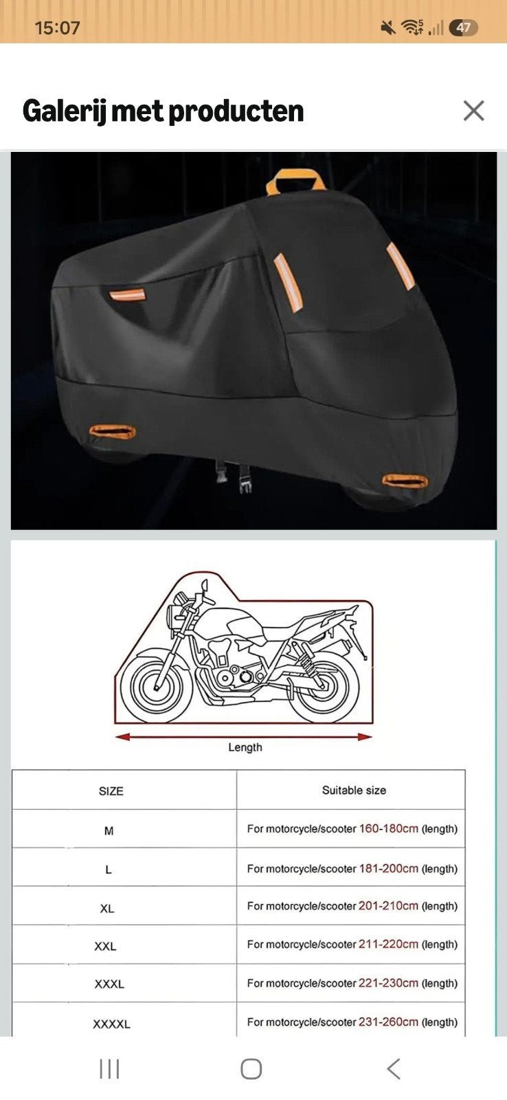 Motorhoes/Scooterhoes Maat L (181-200cm), Motoren, Ophalen of Verzenden, Nieuw