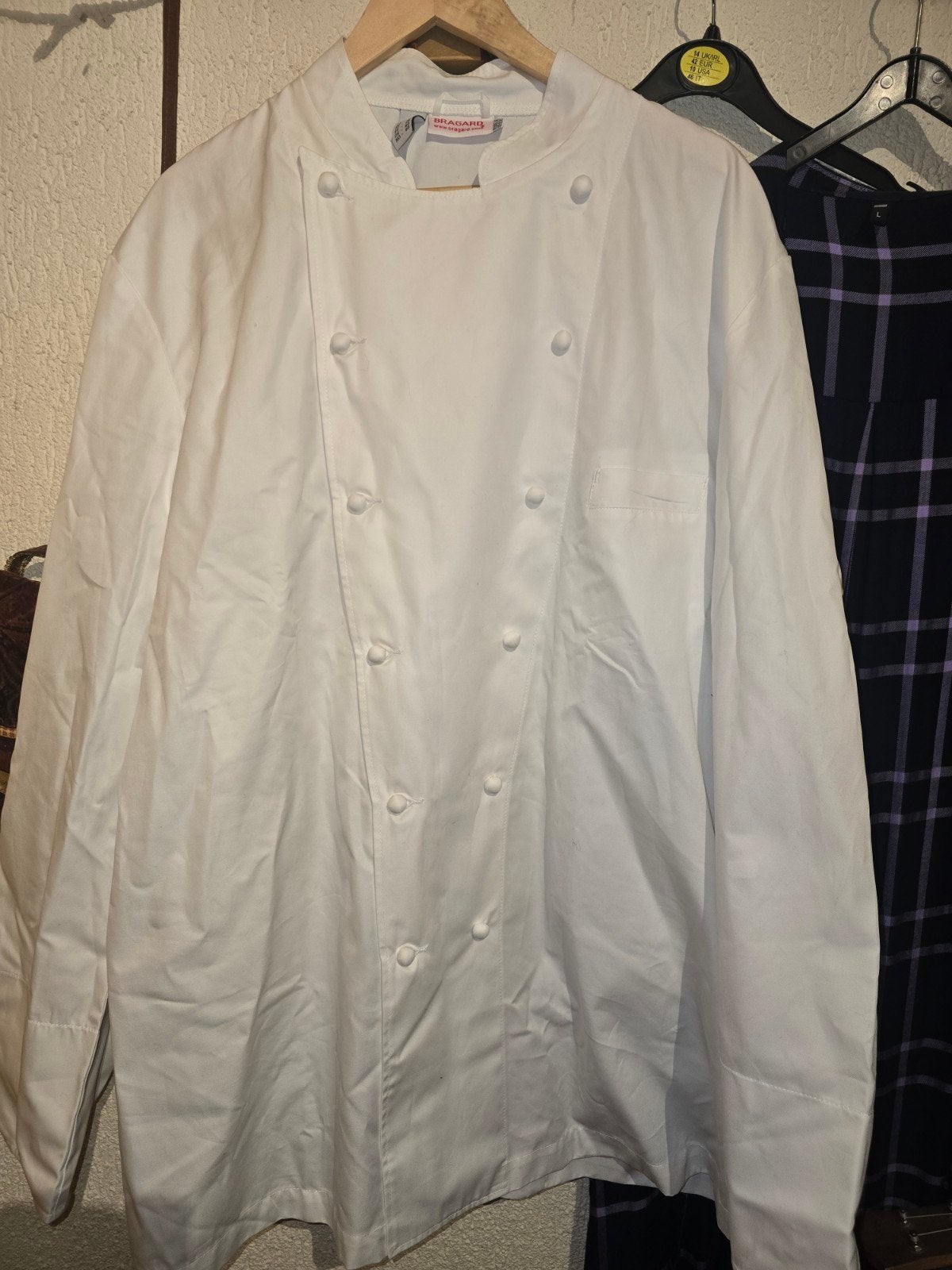 Bragard koksbuis - Maat 62 (XL), Wit, Nieuw, Ophalen of Verzenden, Bragard