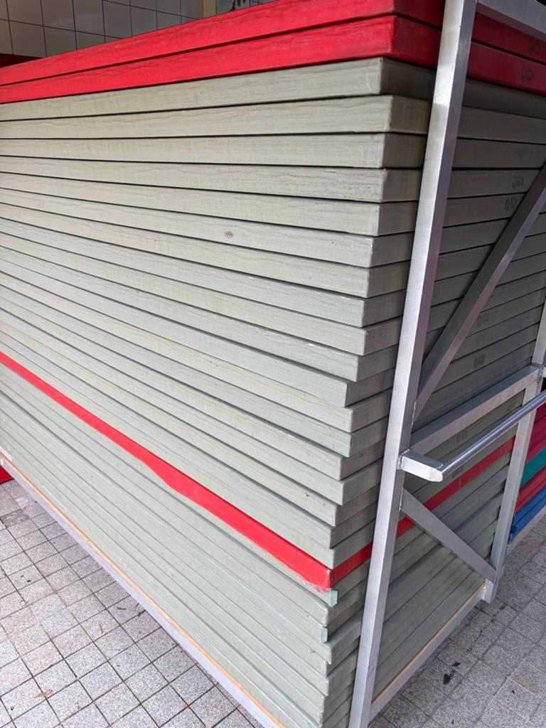 Judomatten, 200m2. 5cm dik, Maat XL, Ophalen of Verzenden, Zo goed als nieuw, Overige