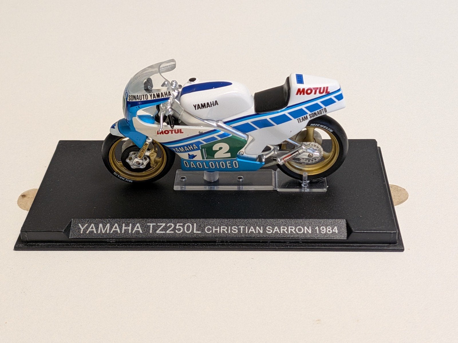 Yamaha TZ250L - Christian Sarron - Grand Prix 250cc in 1984, Ophalen of Verzenden, Gebruikt, Motor, Overige merken