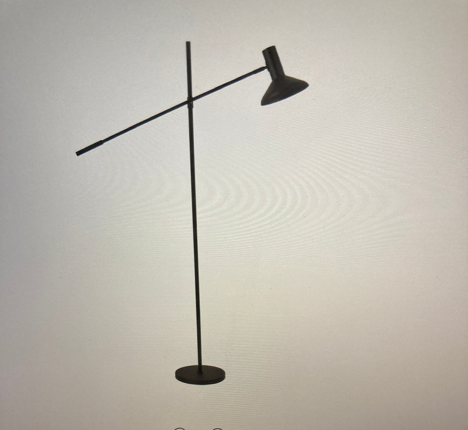 Industriele vloerlamp LOEK Karwei €30,00, Ophalen, 100 tot 150 cm, E27 (groot), Zo goed als nieuw