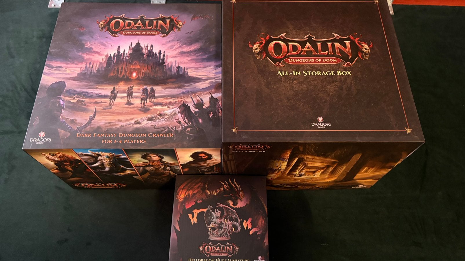 Odalin - Dungeons of Doom + extra’s, Een of twee spelers, Ophalen of Verzenden, Gebruikt
