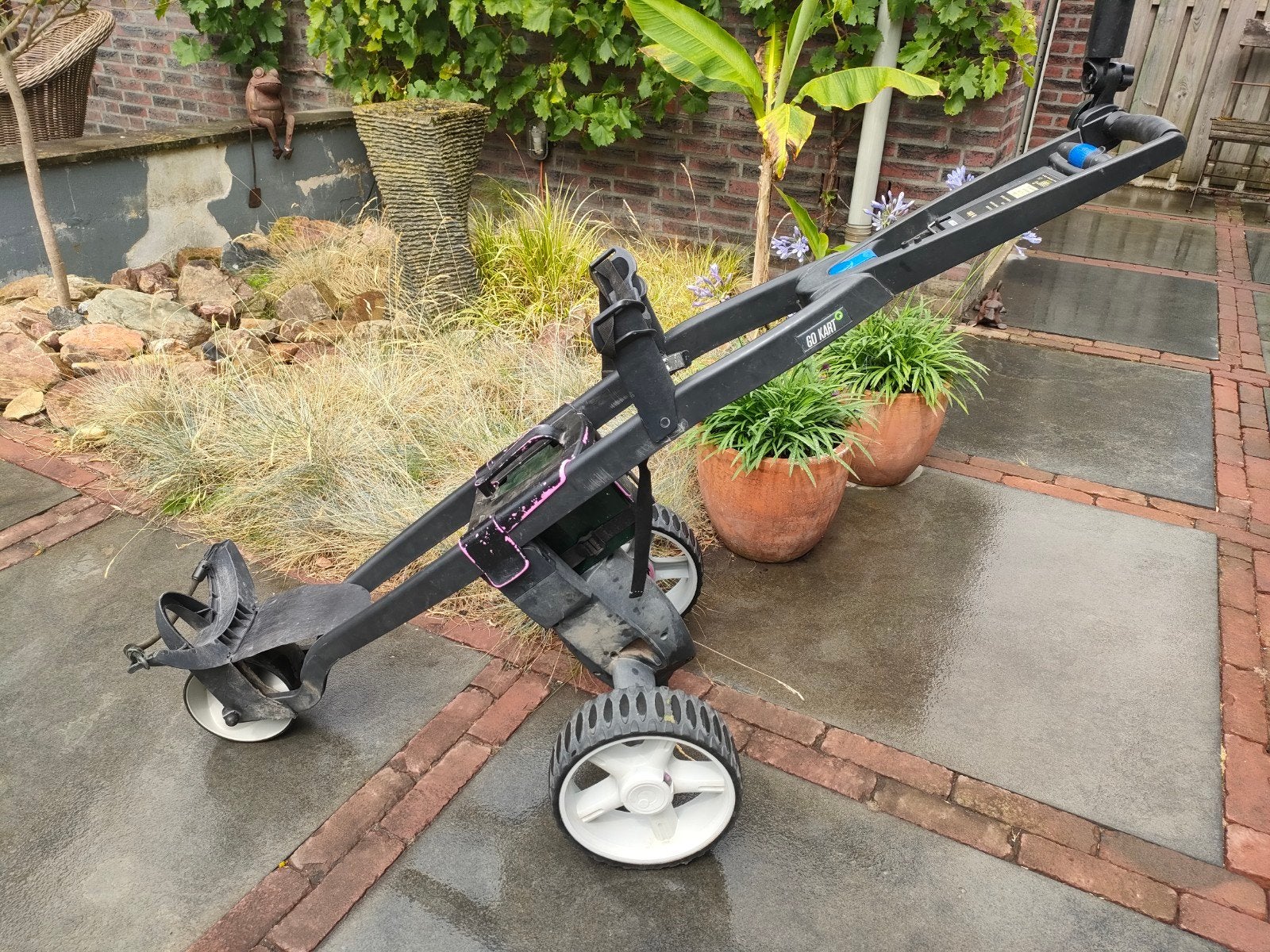 Defecte Golfkar - Go Kart ., Sport en Fitness, Golf, Ophalen, Gebruikt, Golfkar, Overige merken