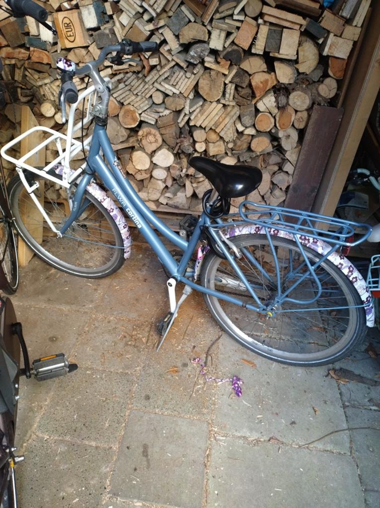 Cortina Flower U3 Meisjesfiets 26 inch, Fietsen en Brommers, 26 inch of meer, Terugtraprem, Gebruikt, Ophalen of Verzenden