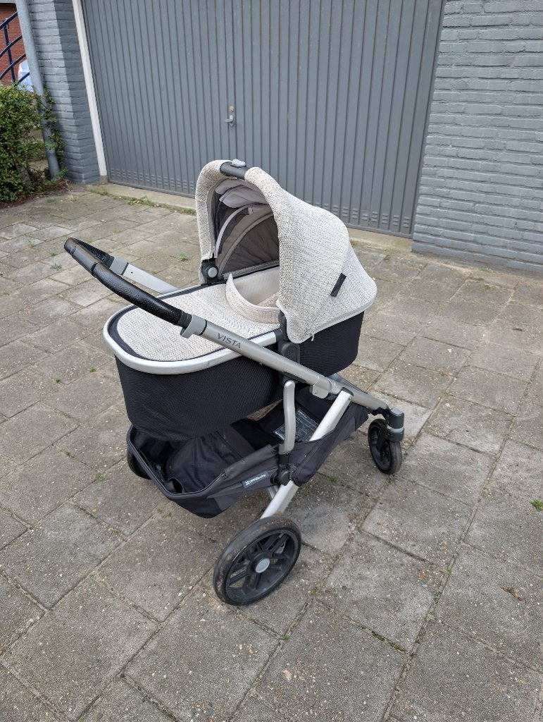 Uppababy Vista V2 kinderwagen, Gebruikt, Duowagen, Combiwagen, Ophalen