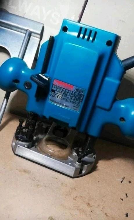 Makita 3620 Bovenfrees - Gebruikt, Gebruikt, Verzenden, Elektrisch, Makita
