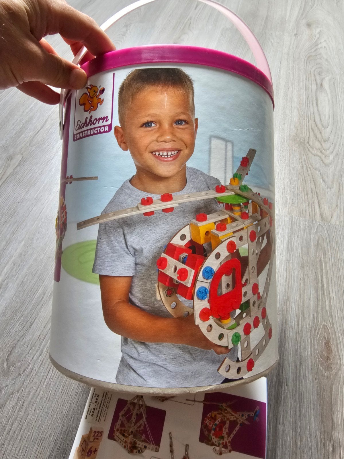 Eichhorn Constructor Bouwset - 225 onderdelen, Ophalen of Verzenden, Zo goed als nieuw, Bouwen