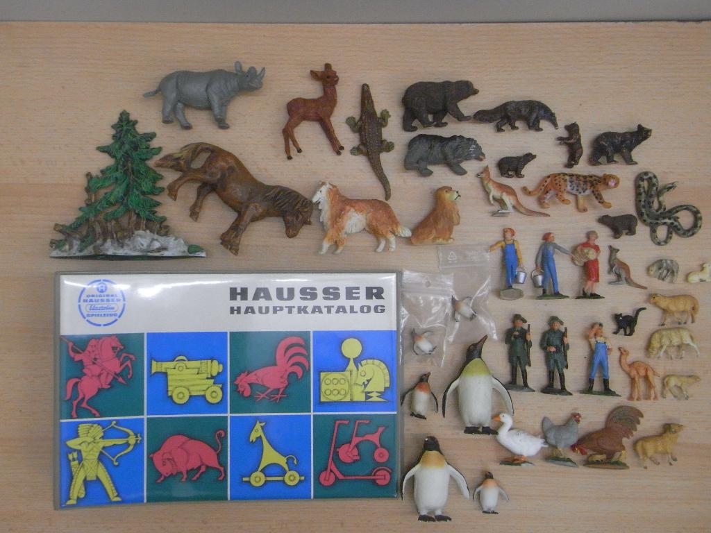 Hausser hauptkatalog + figuren Elastolin 60's-70's, Verzamelen, Ophalen of Verzenden, Gebruikt