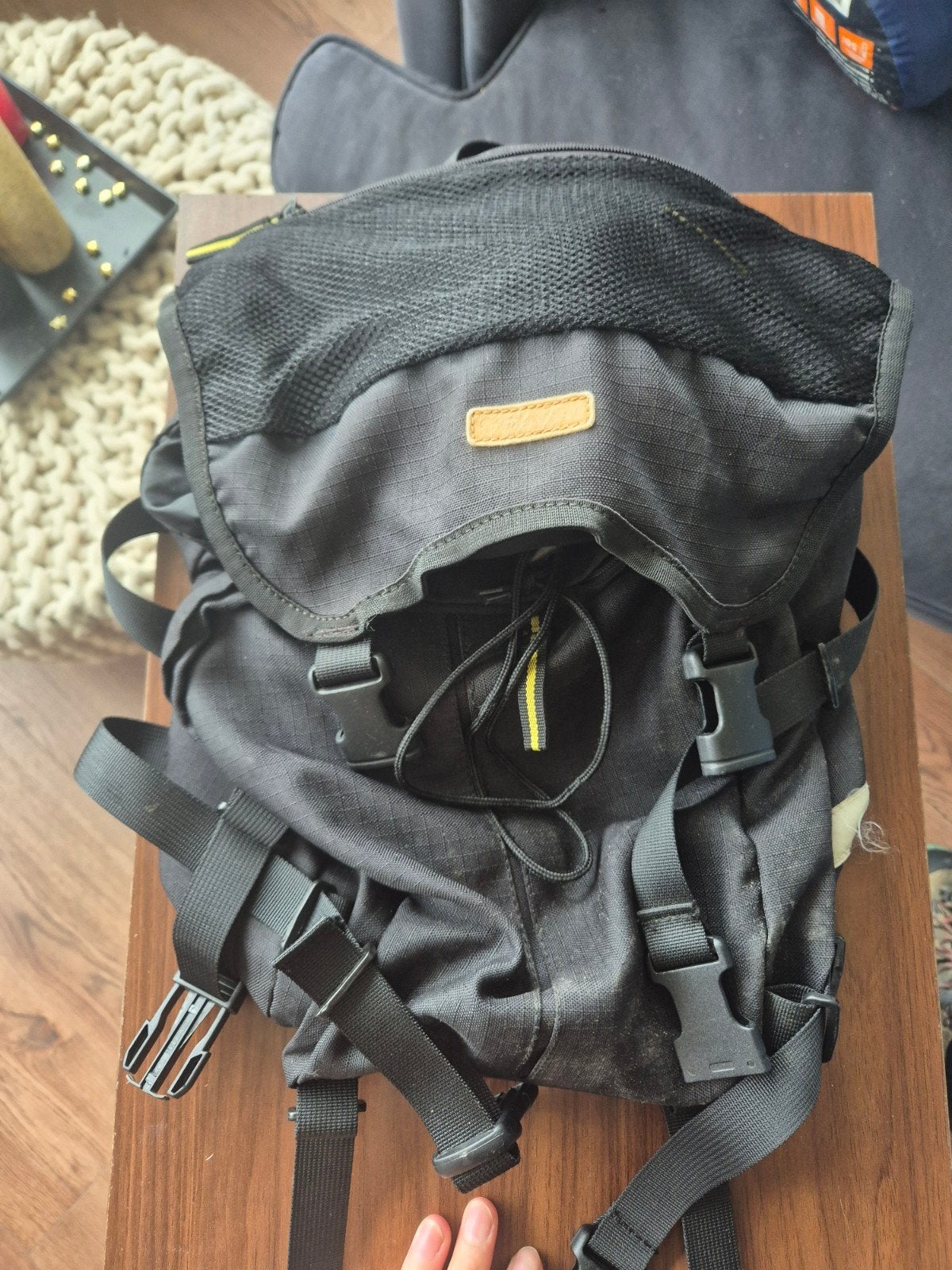 Giant Lowrider Bag - Zwarte fietstas met Regenhoes, Ophalen of Verzenden, Gebruikt, Giant