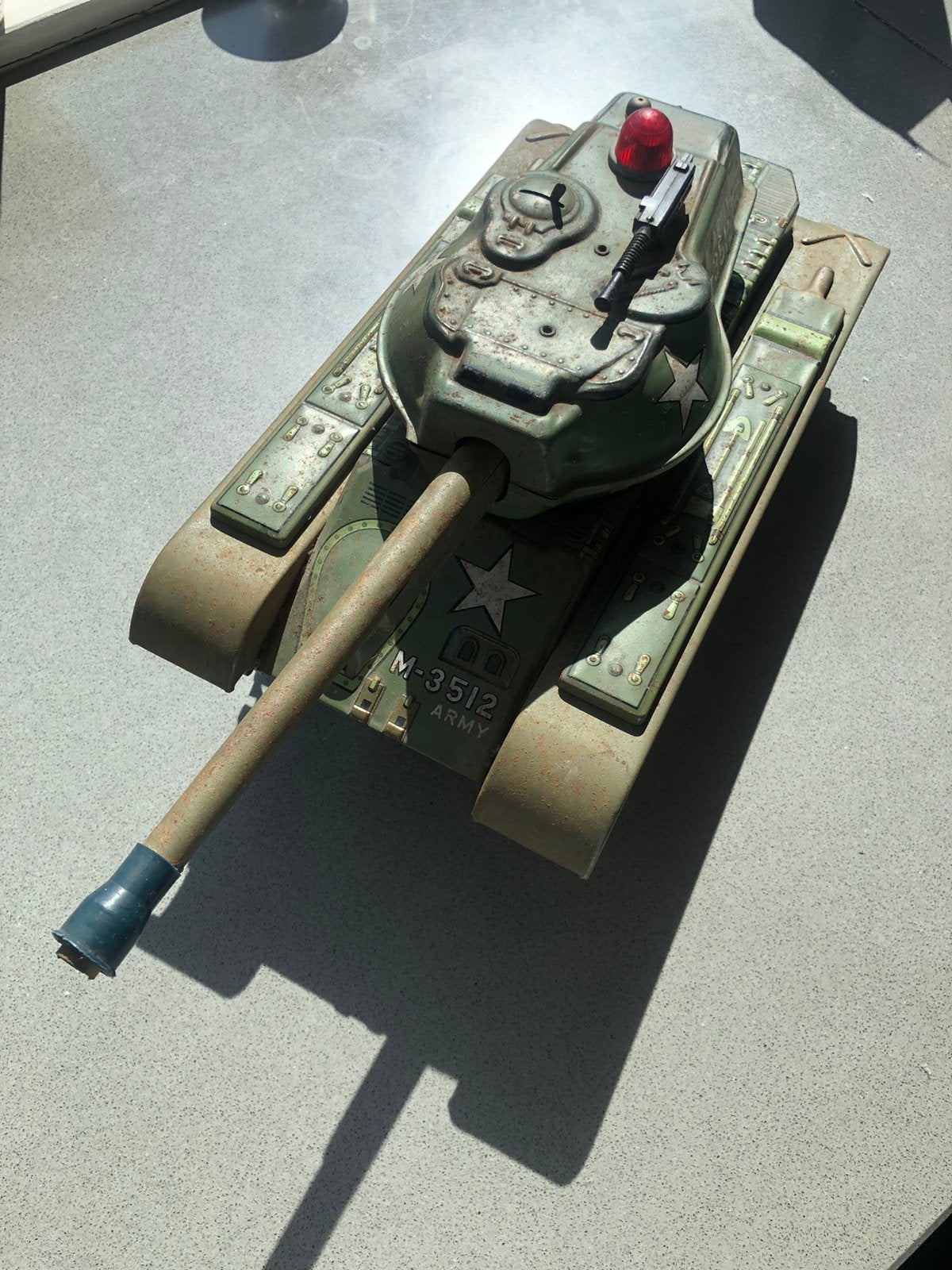 Blikken speelgoed / tank, Ophalen of Verzenden, Gebruikt