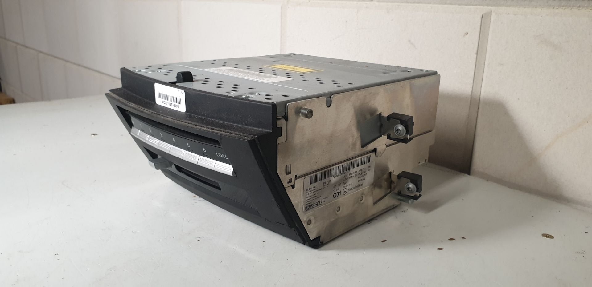 Becker Comand headunit W221 S-Klasse CD DVD wisselaar 221870, Gebruikt, Mercedes-Benz AG, Mercedes-Benz, Ophalen of Verzenden
