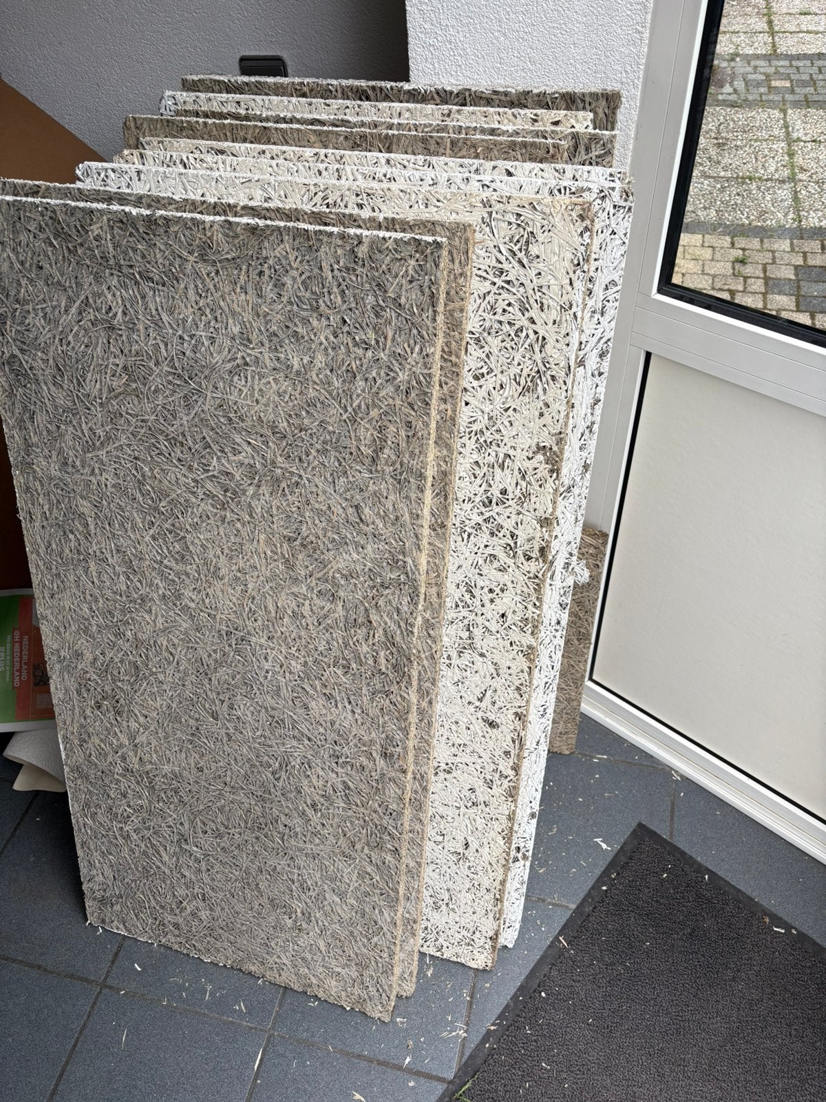 GRATIS houtwol cement platen, Overige materialen, Gebruikt, Minder dan 5 m², Ophalen