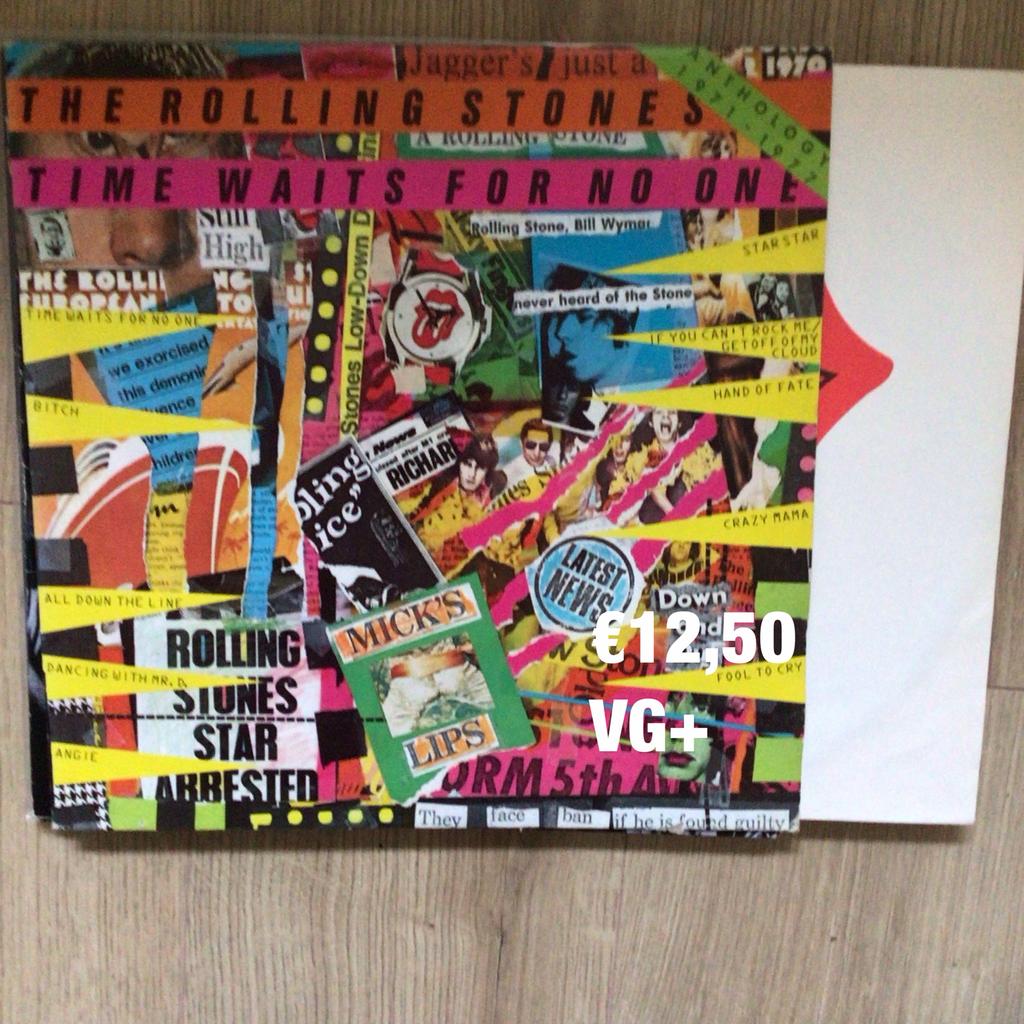 The Rolling Stones- time waits for no one, Ophalen, Gebruikt, 1970 - 1979, Complilatie