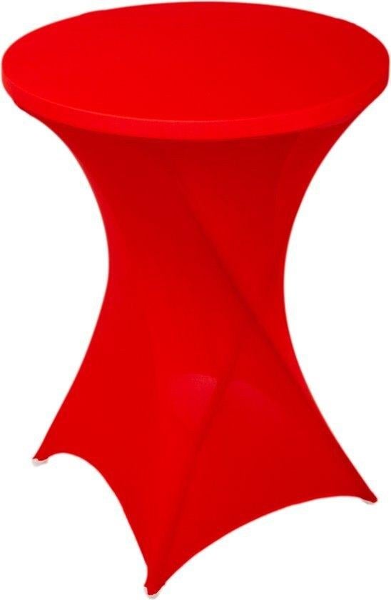4x Statafelrok stretch rood, Binnen, Rond, Ophalen of Verzenden, Time Out