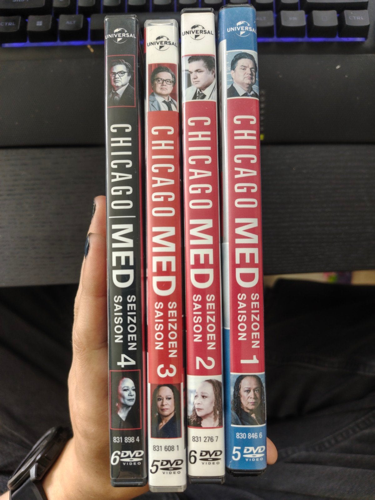 Chicago Med seizoen 1,2,3 en 4, Vanaf 12 jaar, Ophalen of Verzenden, Zo goed als nieuw, Overige typen