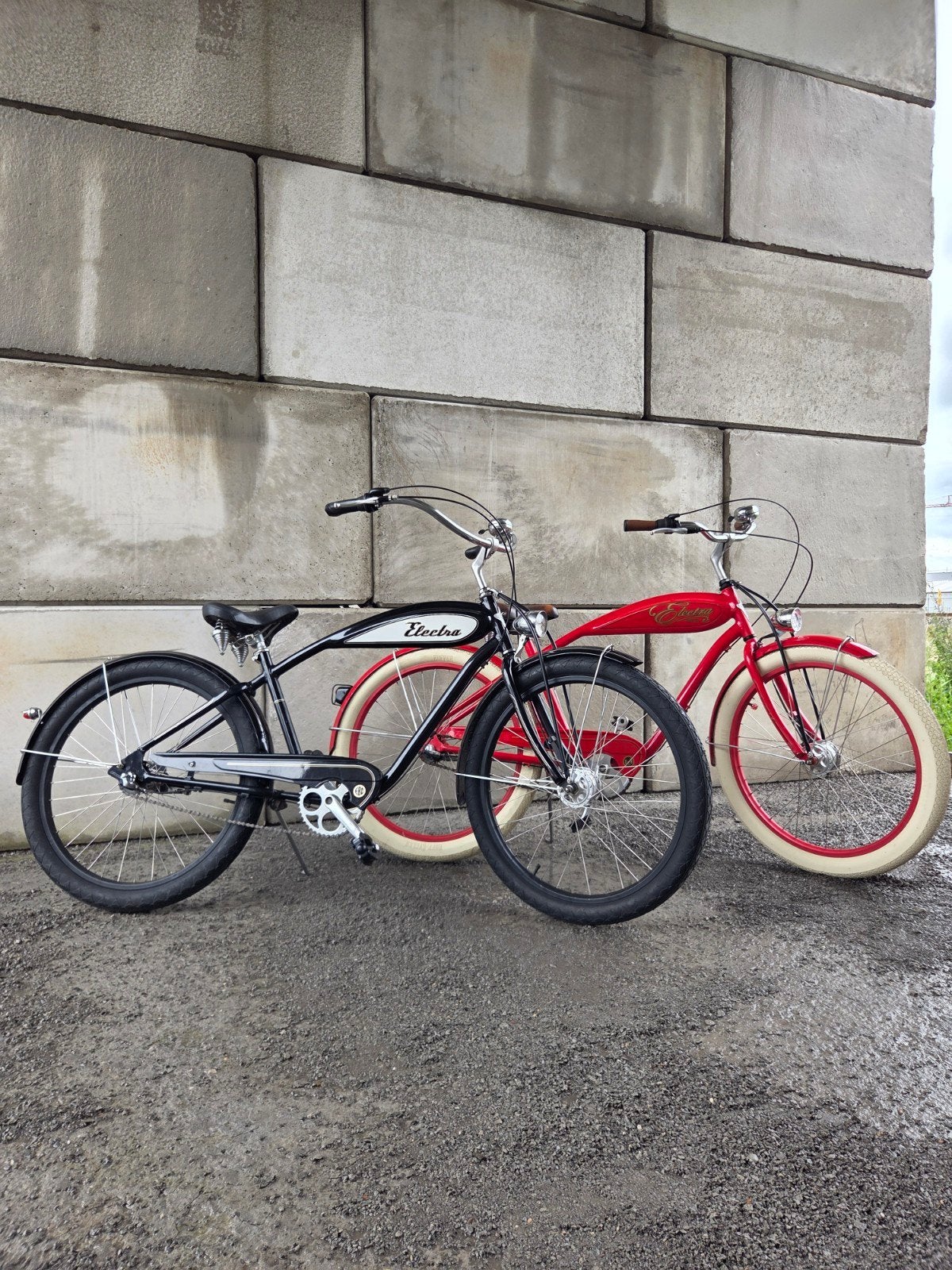 set (man/vrouw) electra cruisers vince en indi 3 speed, Ophalen, Terugtraprem, Gebruikt, Cruiser