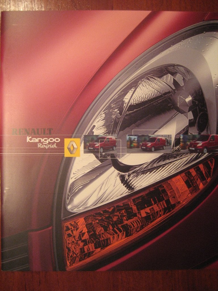 Renault Kangoo Rapid (april 2003), Boeken, Auto's | Folders en Tijdschriften, Ophalen of Verzenden, Nieuw, Renault