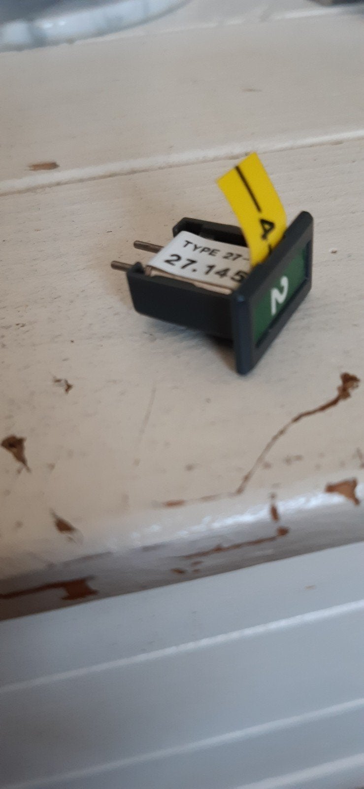 Ontvanger kristal, Verzenden, Overige schalen, Onderdeel