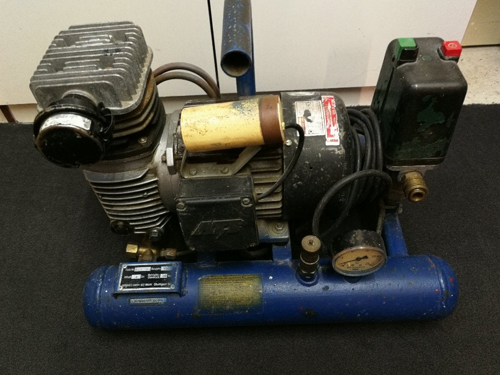 Mahle Kitmaster 130H/4 Compressor - 4L, 20 bar, Doe-het-zelf en Verbouw, Ophalen, Gebruikt, 10 bar of meer, Minder dan 200 liter/min