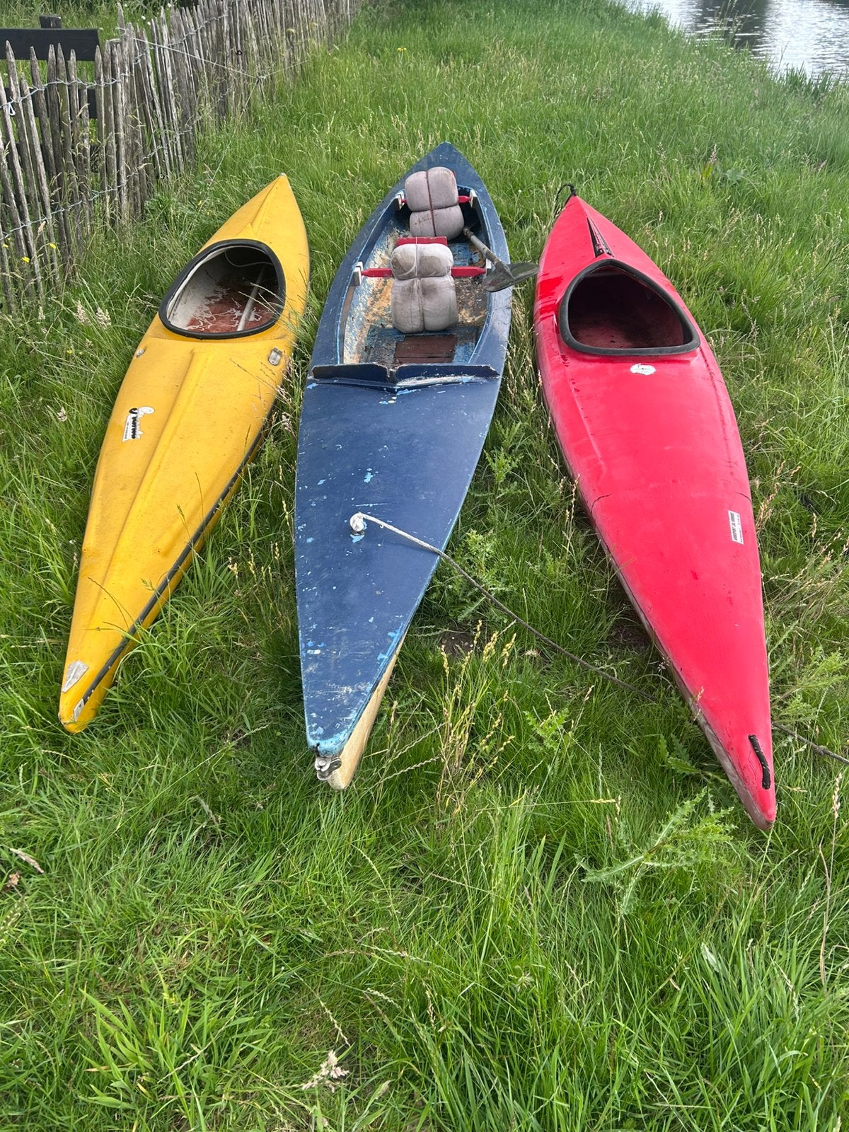 3 stuks 2 en 1 persoons boot kano peddels, Ophalen, Gebruikt, Met peddels, Overige typen