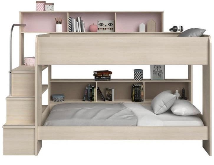 PARISOT Stapelbed met extra bedlade, Ophalen, Gebruikt, 90 cm, Eenpersoons