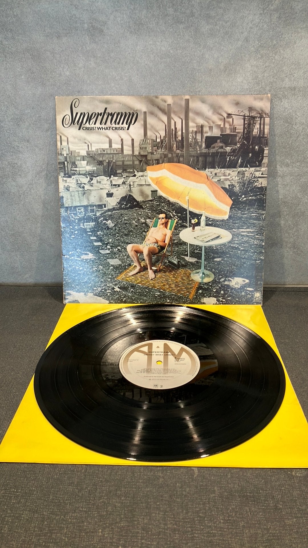 Supertramp — Crisis? What Crisis?, LP, Ophalen of Verzenden, Zo goed als nieuw, Inclusief binnenhoes
