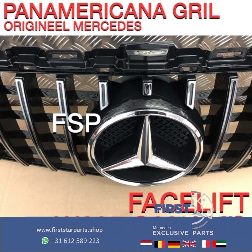 W205 Facelift Panamericana AMG gril ORIGINEEL Mercedes C Kla, Gebruikt, -, Ophalen of Verzenden, -