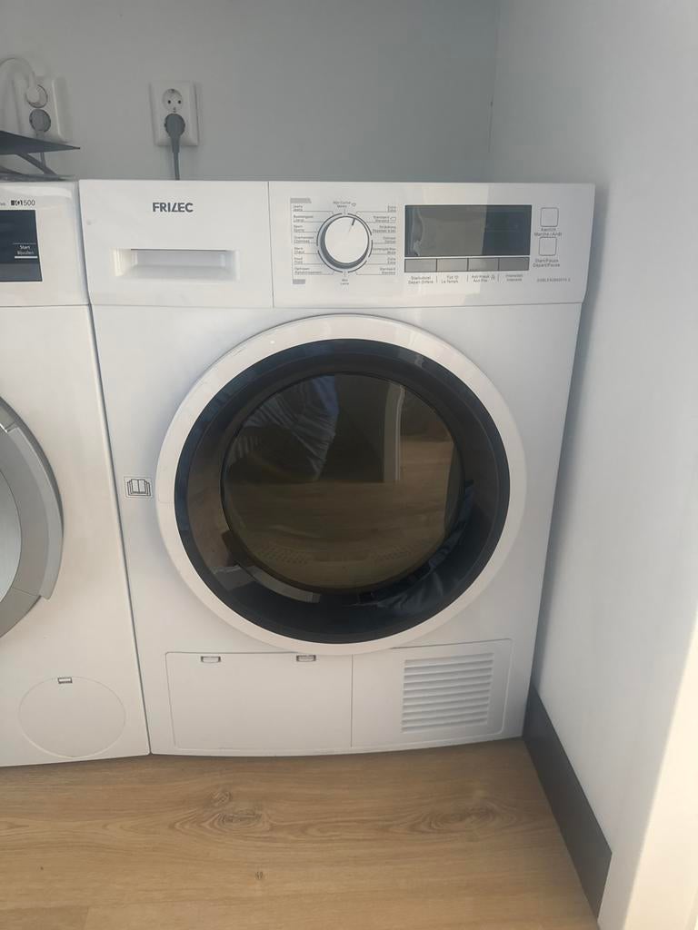 FriZec Condensdroger, Witgoed en Apparatuur, Wasmachines, Ophalen of Verzenden, Zo goed als nieuw, 85 tot 90 cm, 1200 tot 1600 toeren