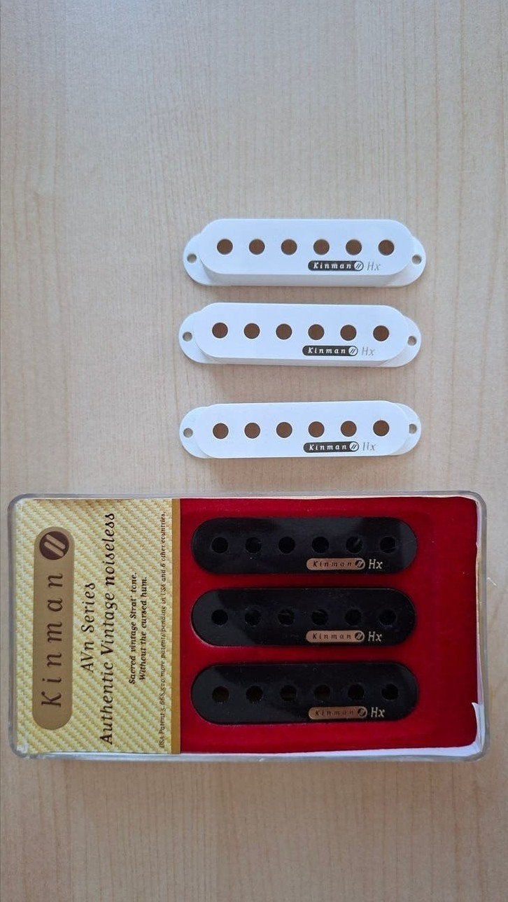 Kinman Hx Stratocaster Pickups covers, Ophalen of Verzenden, Nieuw, Elektrische gitaar