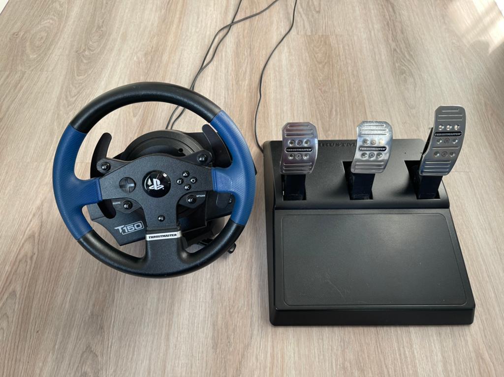 Trustmaster T150 Pro Racestuur + Pedalen, Ophalen, Zo goed als nieuw