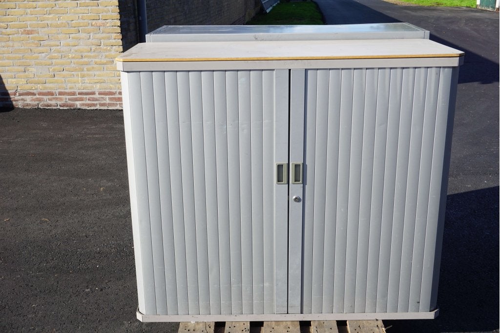 Gispen lage archiefkast kantoorkast roldeurkast - leeg