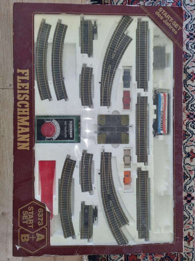 Fleischmann Startset A+B Profirail 6373, Ophalen, Gelijkstroom, Fleischmann, Analoog