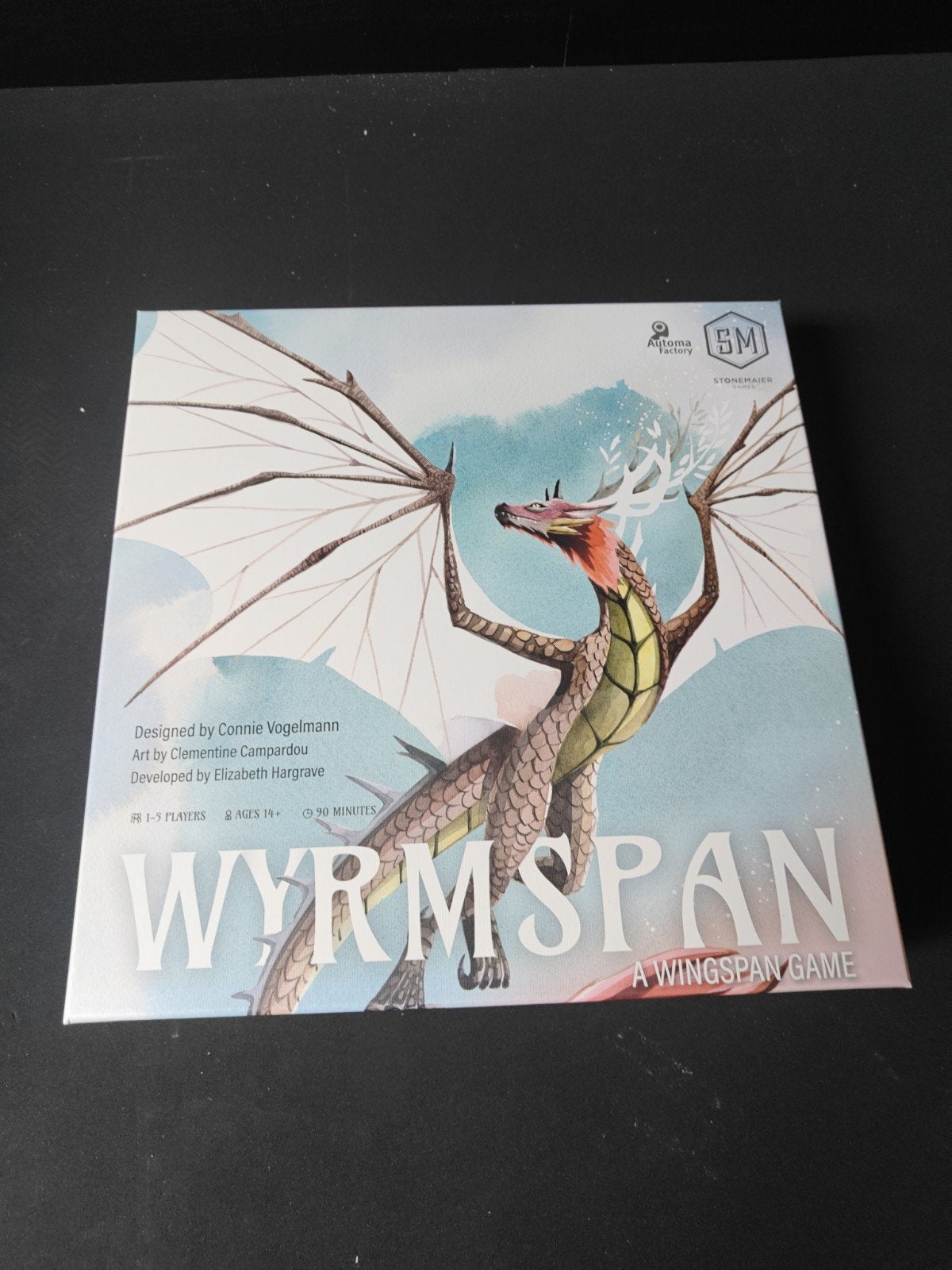 Wyrmspan: Een Wingspan Game - Zo goed als nieuw, Vijf spelers of meer, Ophalen of Verzenden, Zo goed als nieuw, Stonemaier Games