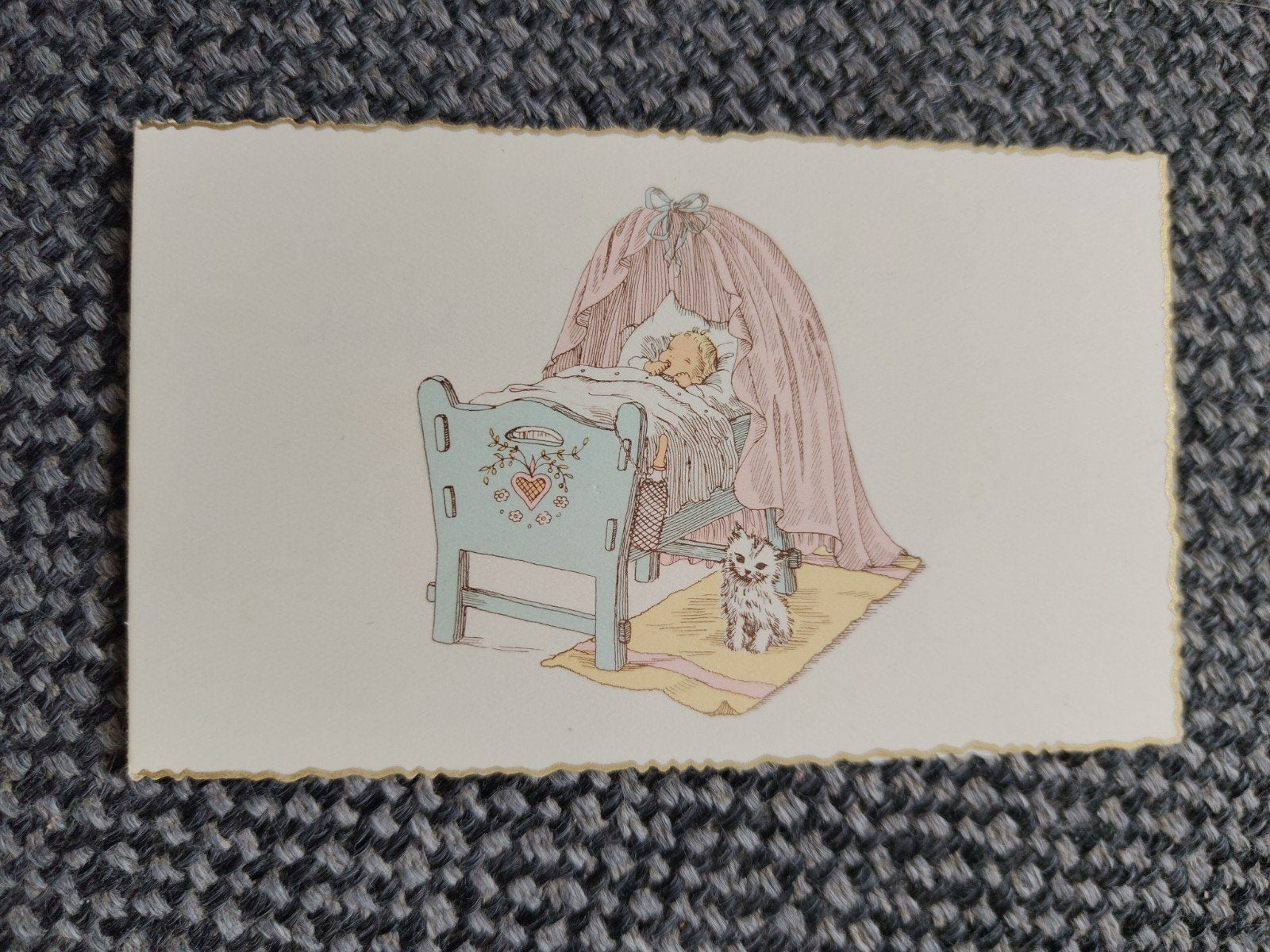 Janneke te Aalsmeer, Ophalen of Verzenden, Voor 1970, Geboortekaartje