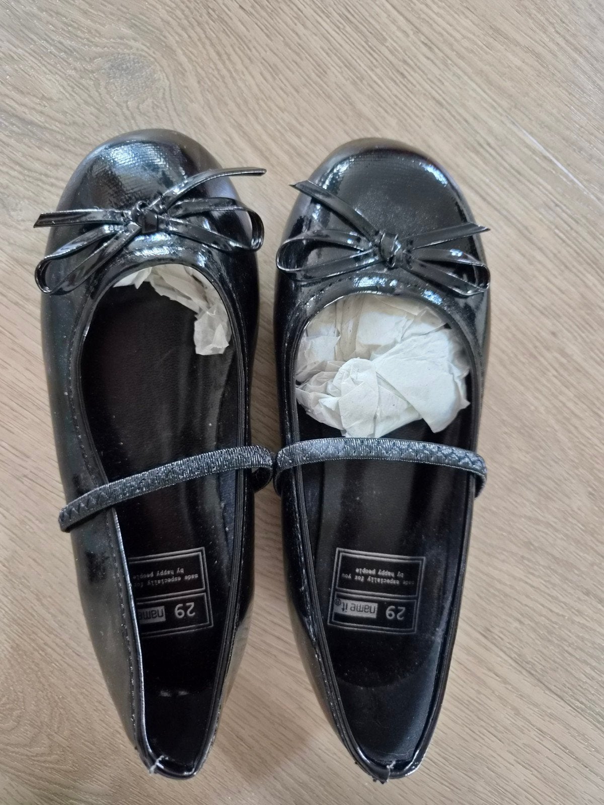 Zwarte lak schoenen met strik - Maat 29, Kinderen en Baby's, Kinderkleding | Schoenen en Sokken, Meisje, Schoenen, Nieuw, Ophalen of Verzenden