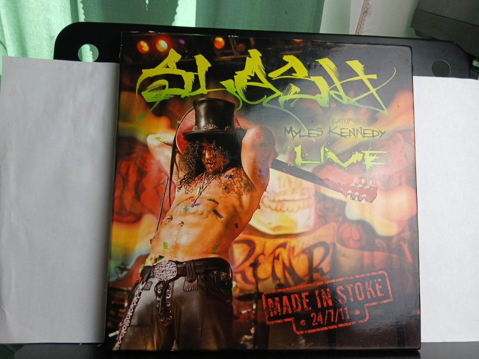 Slash featuring miles kennedy vinyl box 3 kleuren vinyl, Ophalen of Verzenden, Zo goed als nieuw