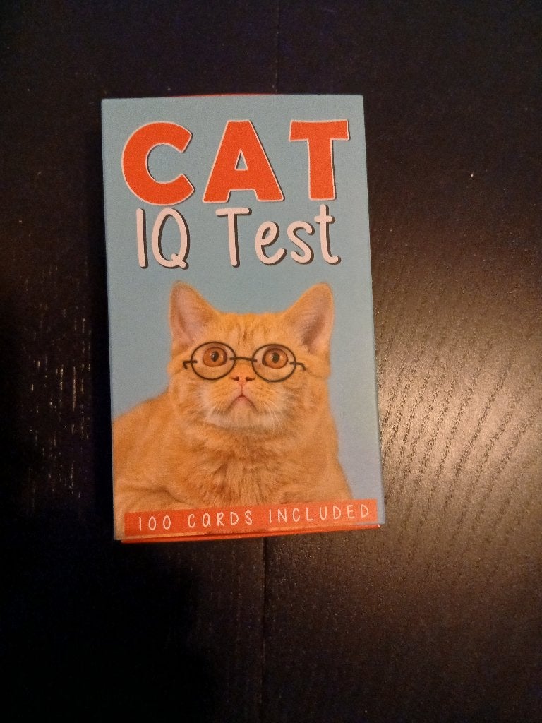 Cat iq test, Ophalen of Verzenden, Zo goed als nieuw