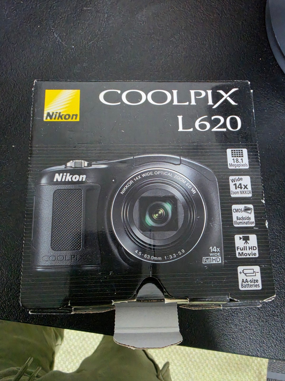 Nikon Coolpix L620 - 18.1 MP Bridgecamera met 14x Zoom, Nieuw, Ophalen of Verzenden, Nikon, 8 keer of meer