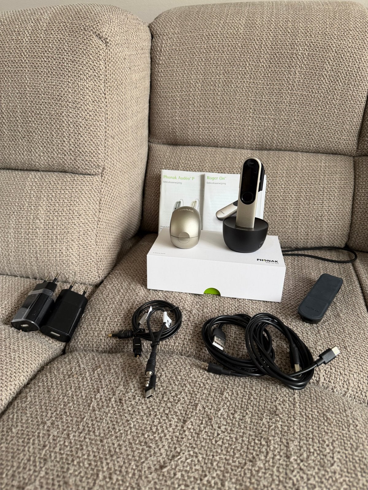 Phonak Audéo P70-R hoortoestellen + Roger On, Ophalen of Verzenden, Nieuw