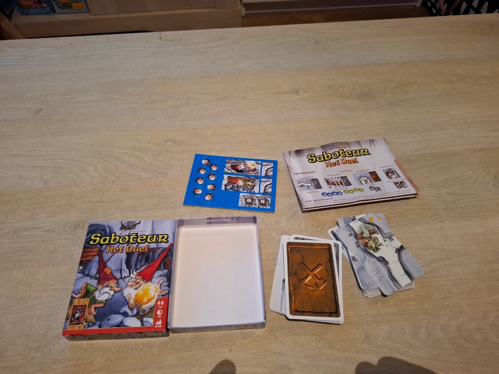 Saboteur Het Duel - Compact bordspel voor 1-2 spelers, Waldstraße 23-B5, 63128 Dietzenbach, Duitsland, Info@amigo-spiele.de, Een of twee spelers