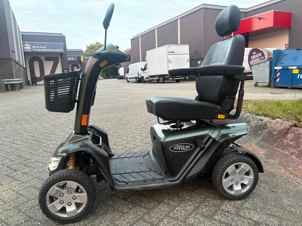 Scootmobiel Pride Royal 20kmpu - Green edition, Diversen, Pride, Ophalen of Verzenden, Zo goed als nieuw, 16 km/u of meer