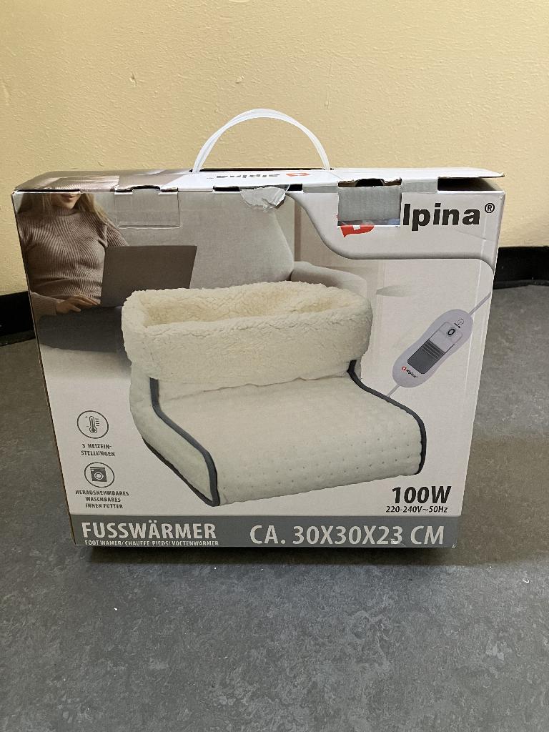 Alpina Voetenwarmer, Witgoed en Apparatuur, Persoonlijke-verzorgingsapparatuur, Ophalen, Nieuw, Hand- en Voetverzorging