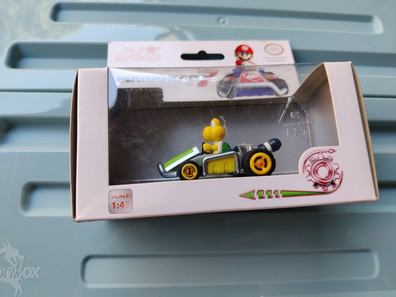 Mario Kart 7 Pull Speed Koopa Troopa figuur (Nieuw), Ophalen of Verzenden, Nieuw