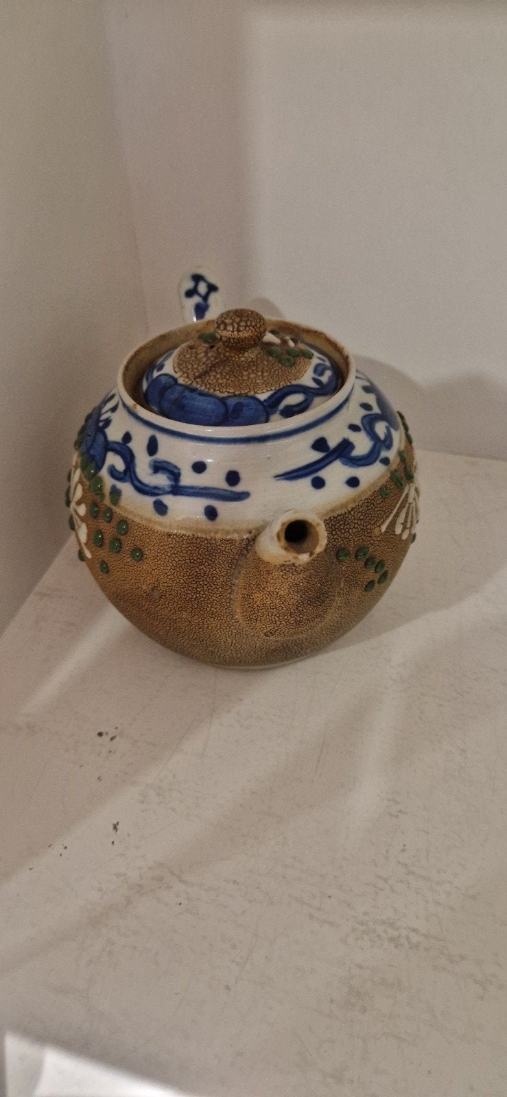 Antiek bijzonder theepotje, Antiek en Kunst, Ophalen of Verzenden